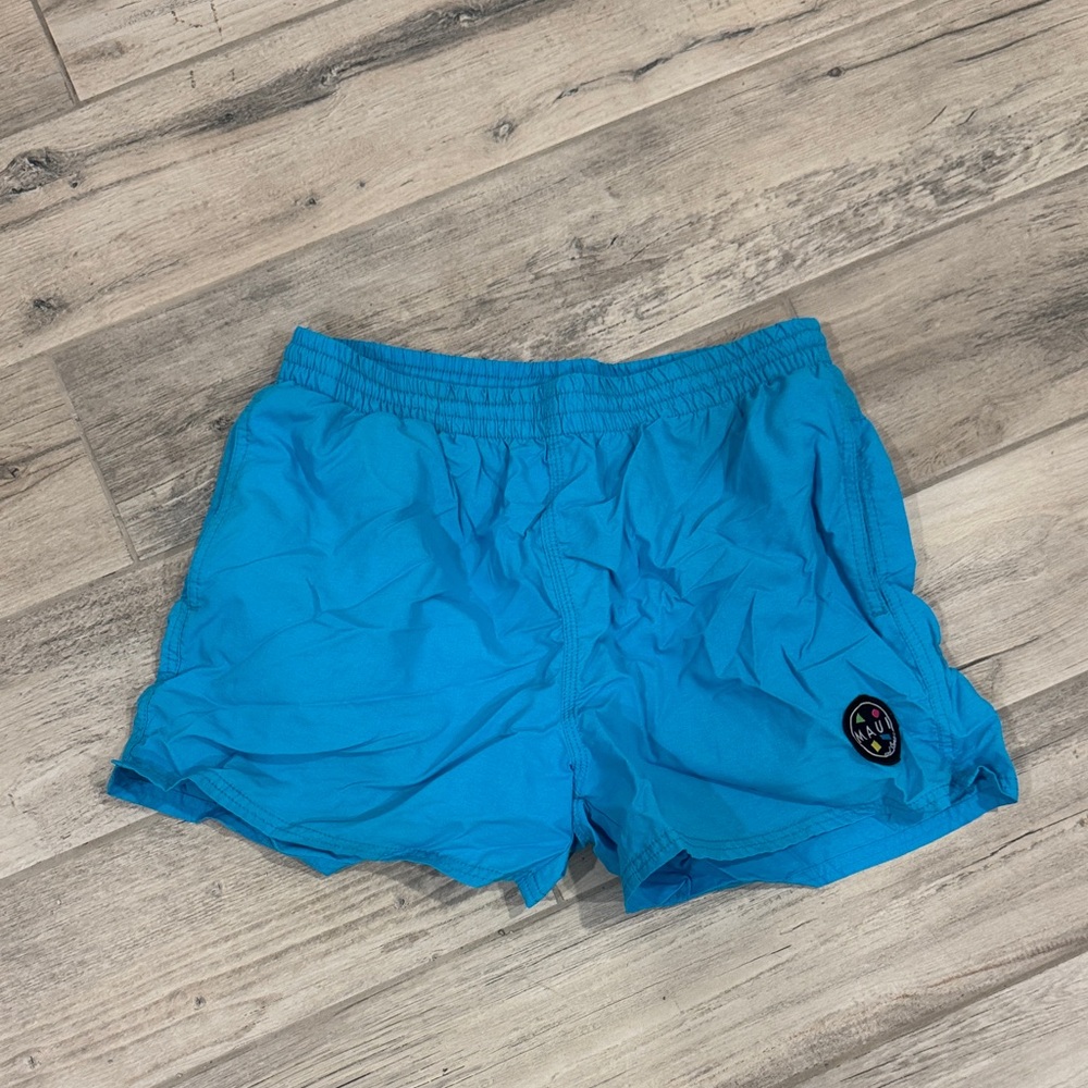 Maui and Sons Blue Swim Trunks